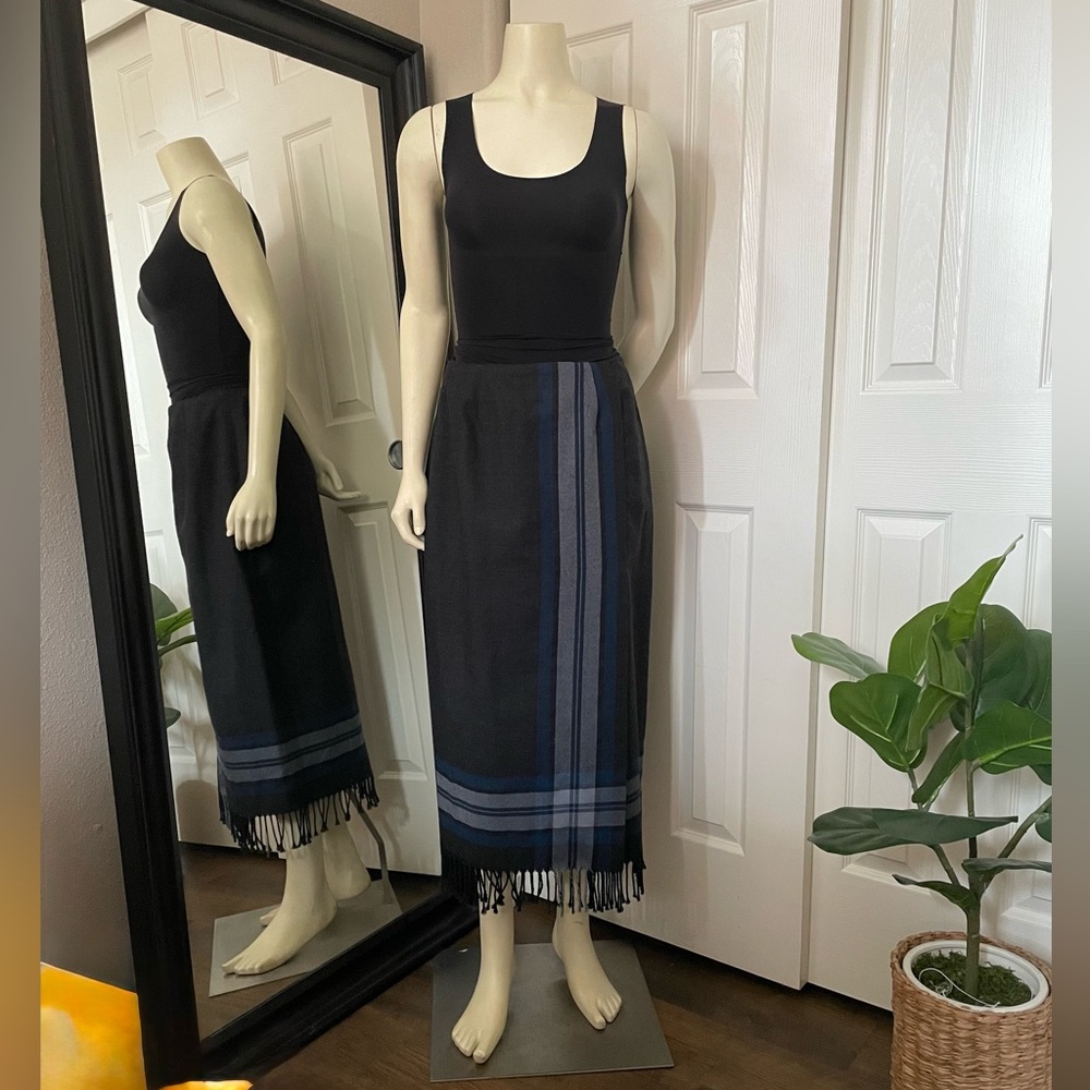 Vintage Valerie Stevens Wool Maxi Skirt